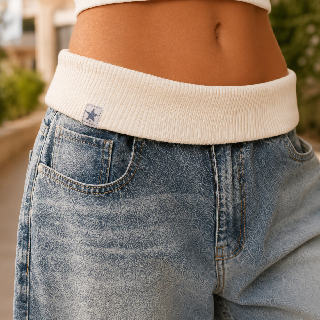 Georgina Wide Leg Jeans - Lead Product Detail