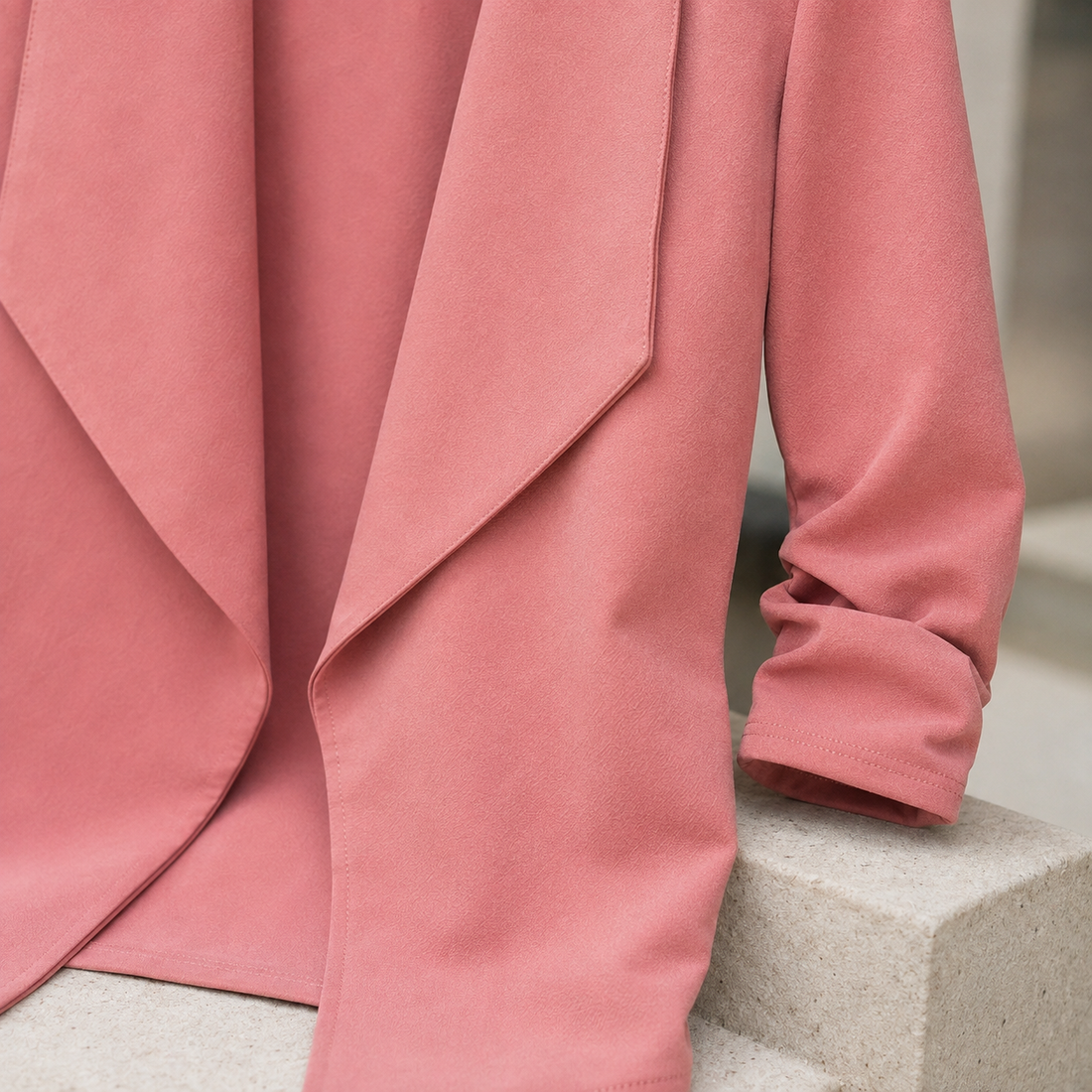 Giselle Draped Blazer - Lead Product Detail