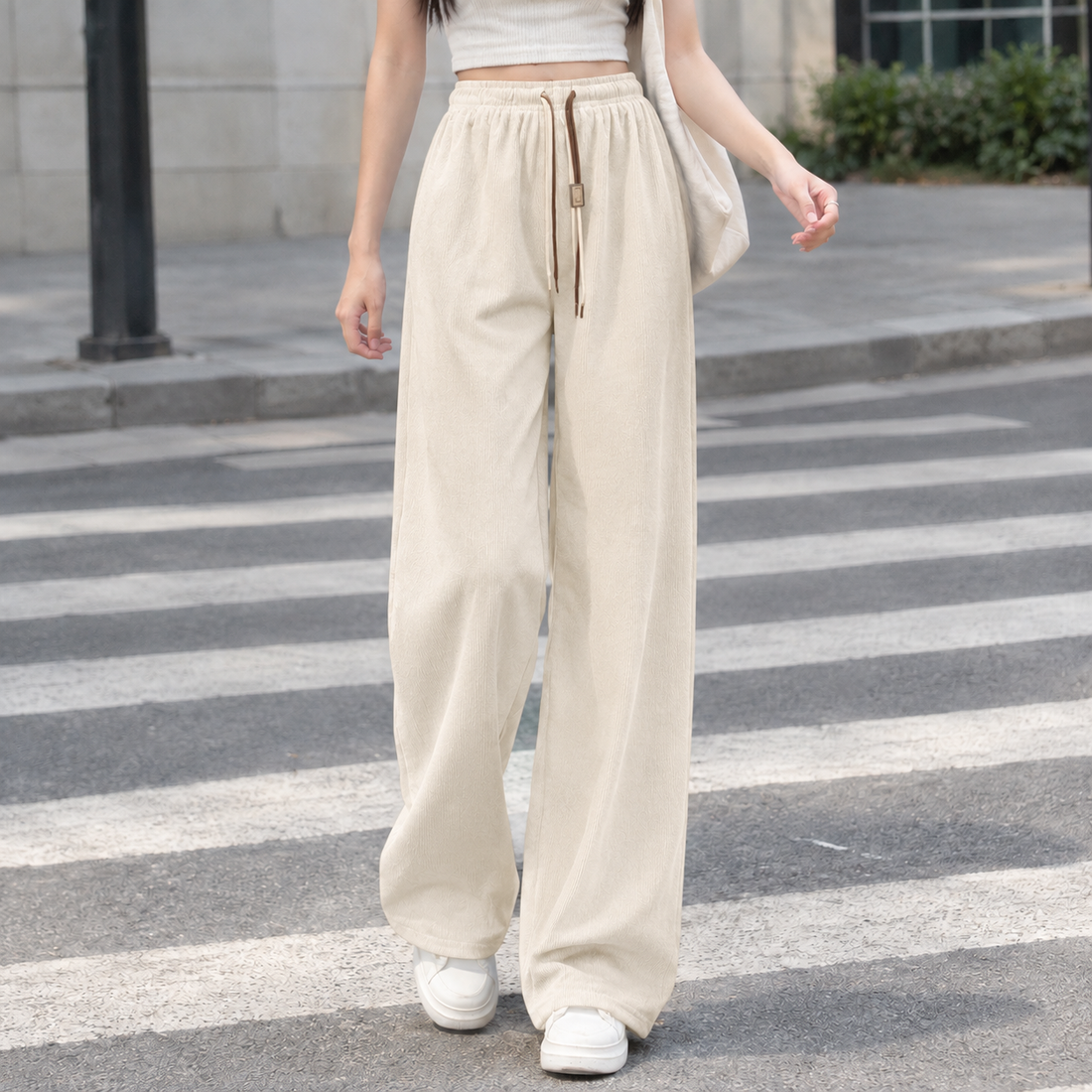 Iolanthe-Grace Wide Leg Pants - Off White