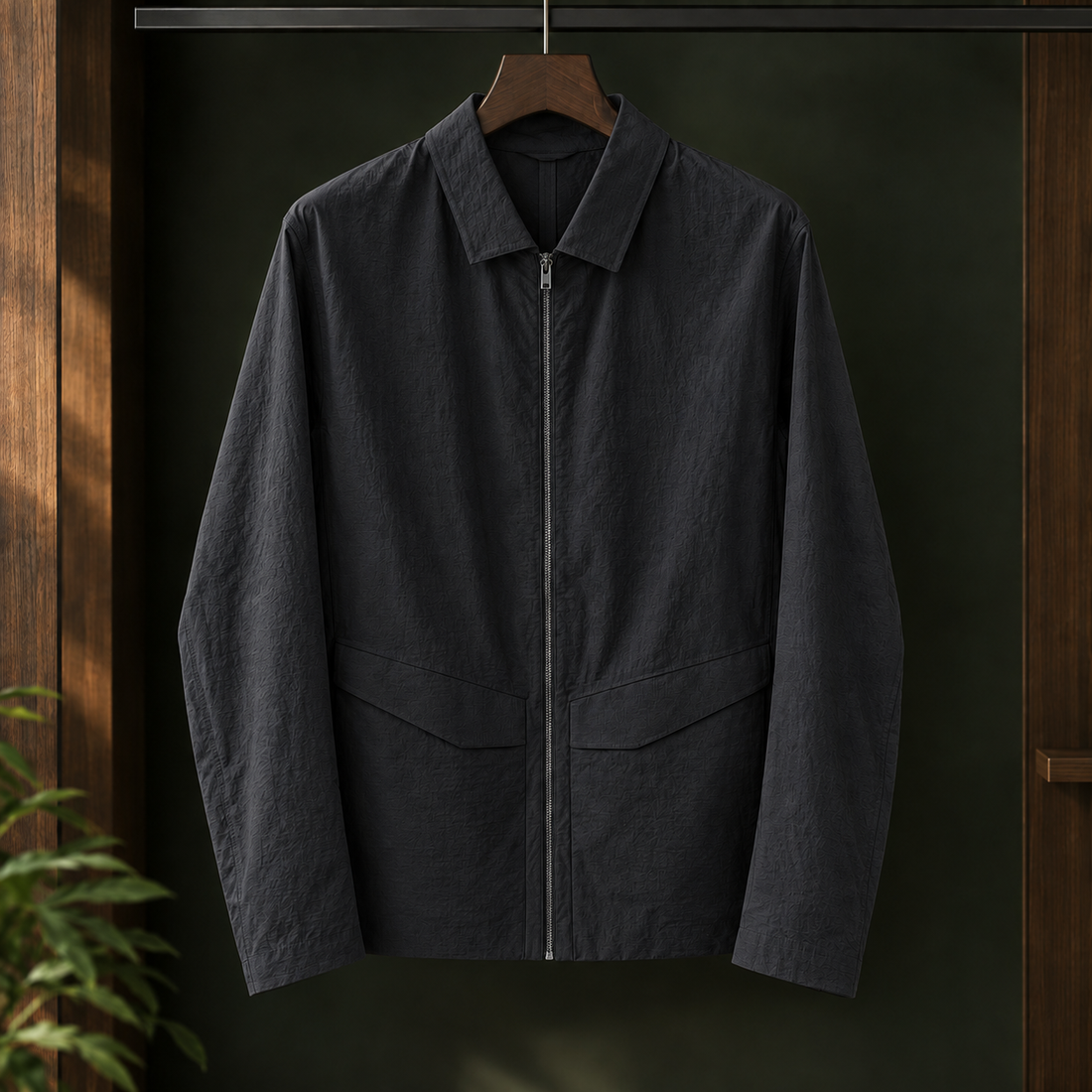 Isidore Utility Jacket - Classic Black