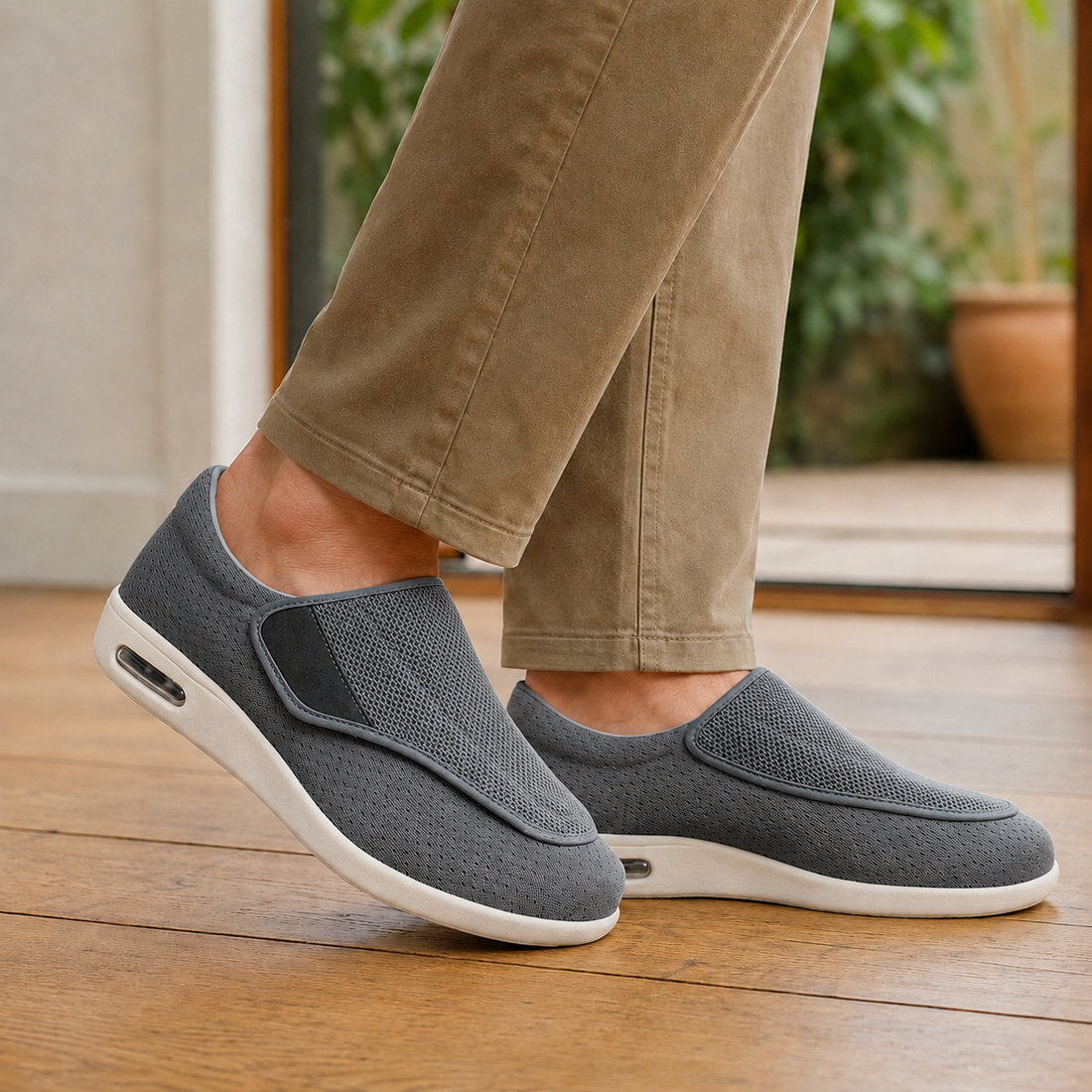 Novara Orthopedic Shoes - Concrete
