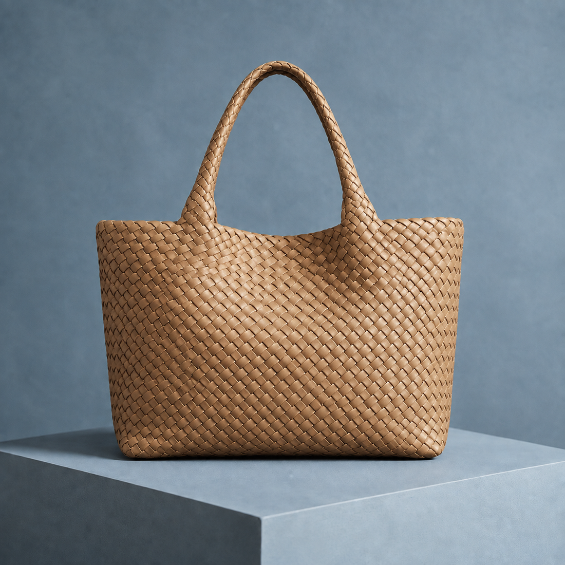 Galli Woven Tote - Khaki