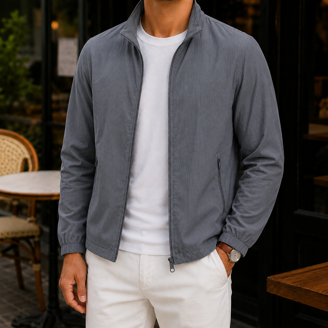 Sullivan Lightweight Jacket - Gray
