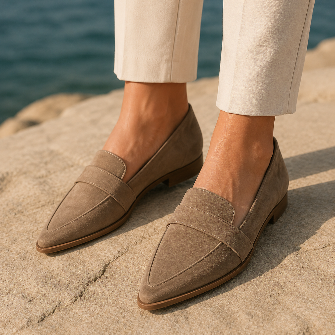 Brescia Orthopedic Loafers - Khaki