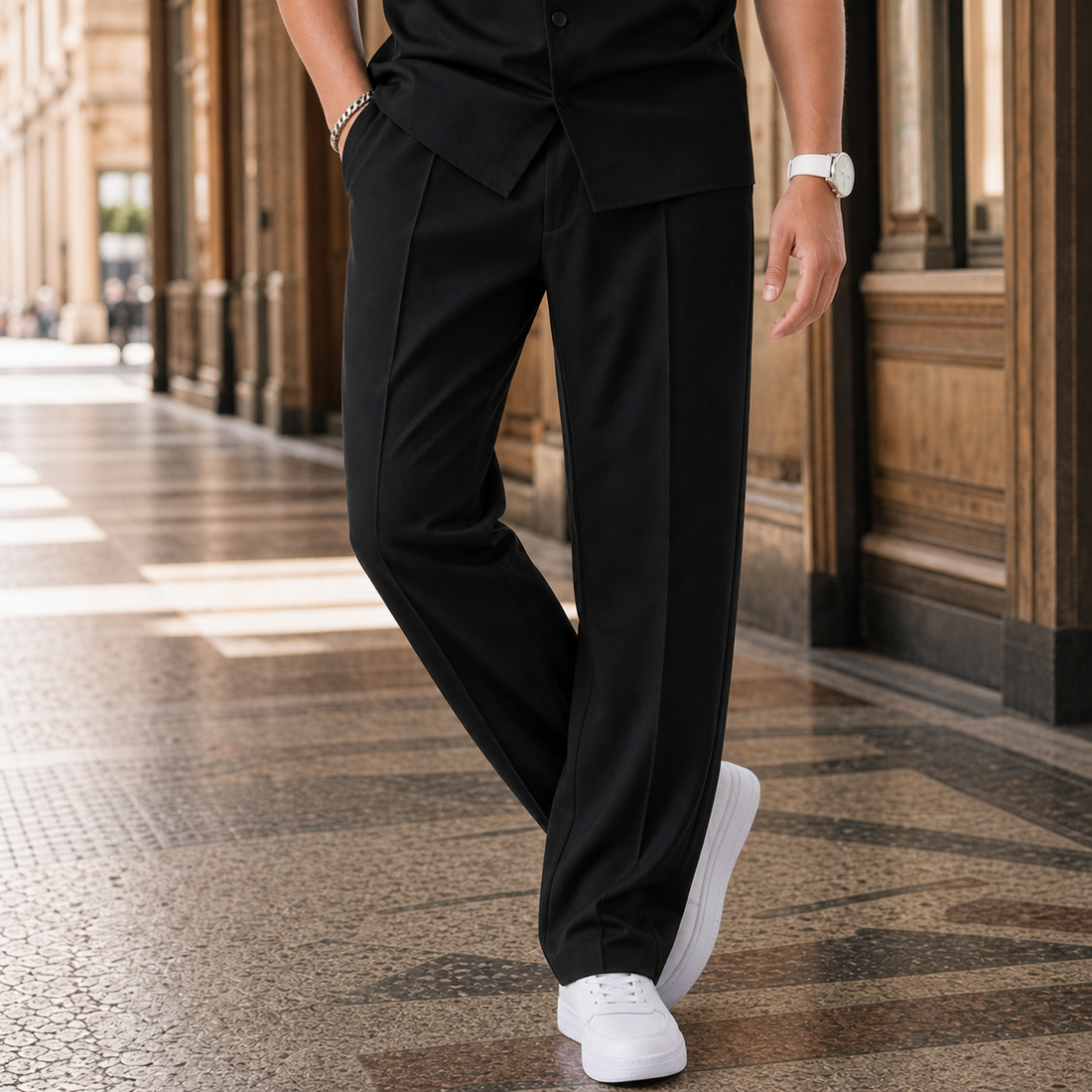 Redmond Relaxed Pants - Black