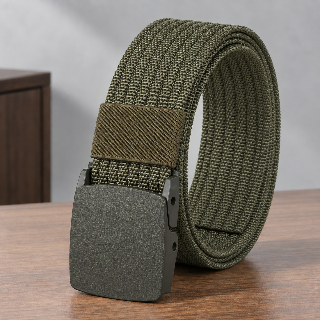 Spinelli Woven Belt - Army Green