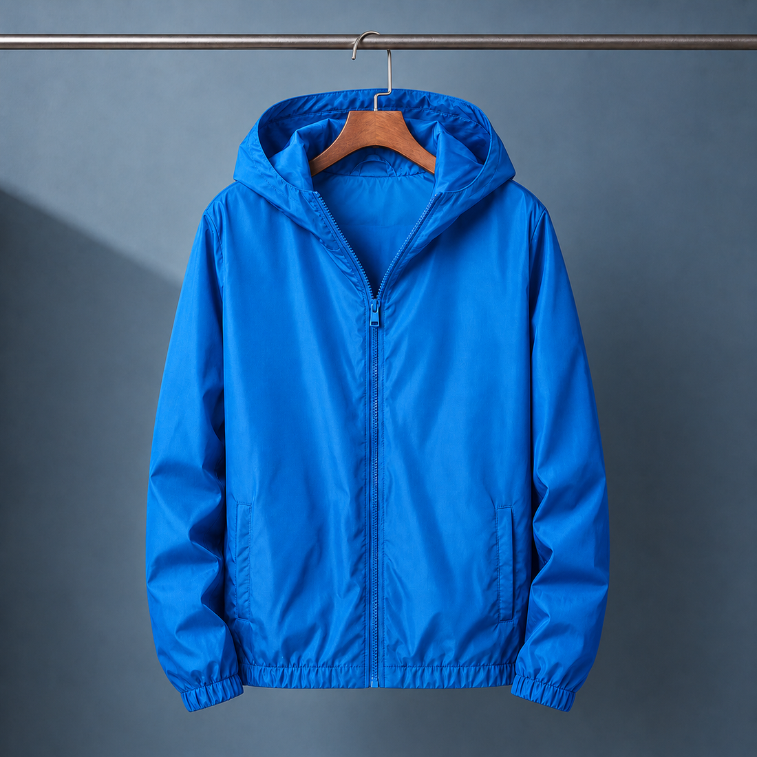 Joseph-Flynn Hooded Jacket - Sapphire Blue