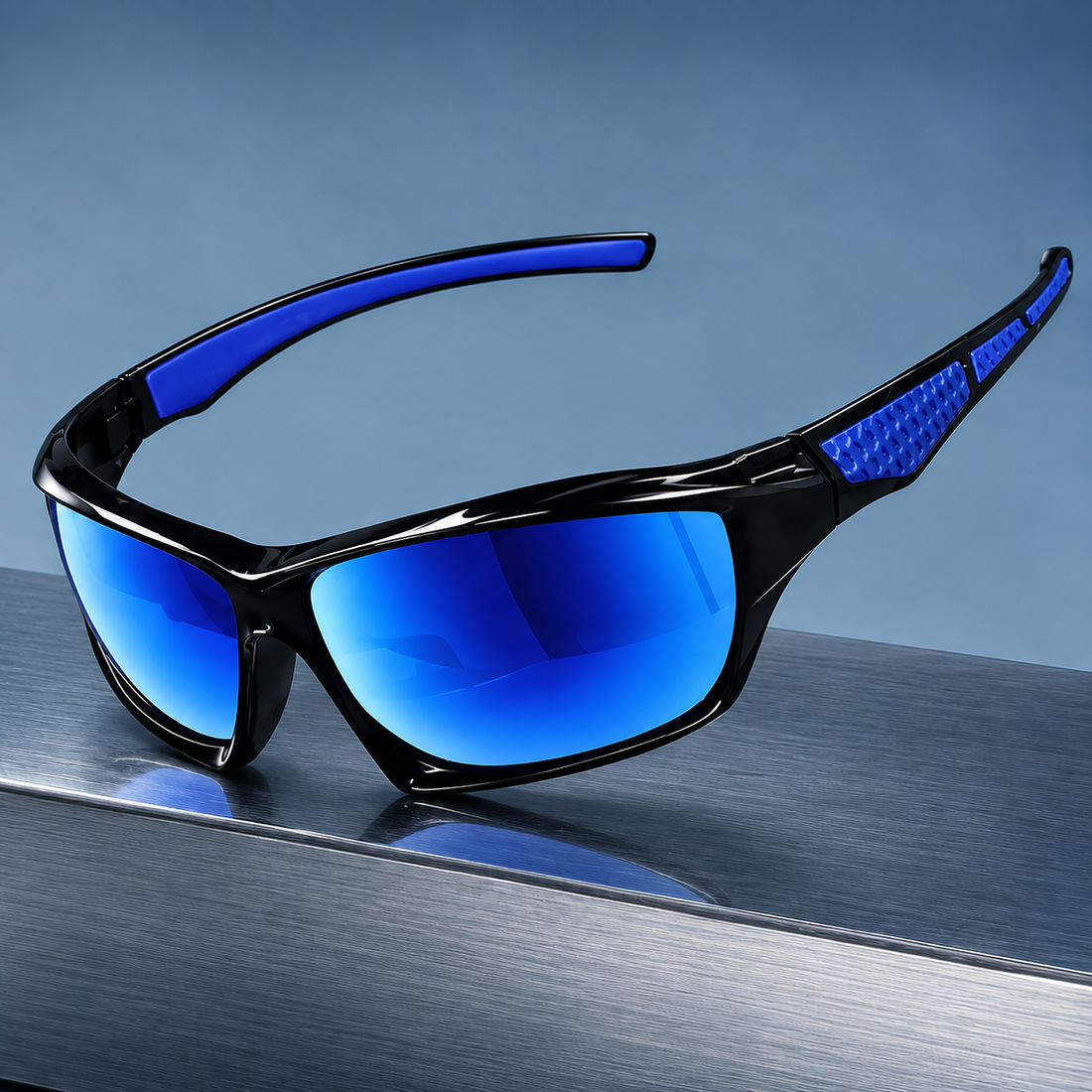 Ezra Polarized Sunglasses - Blue