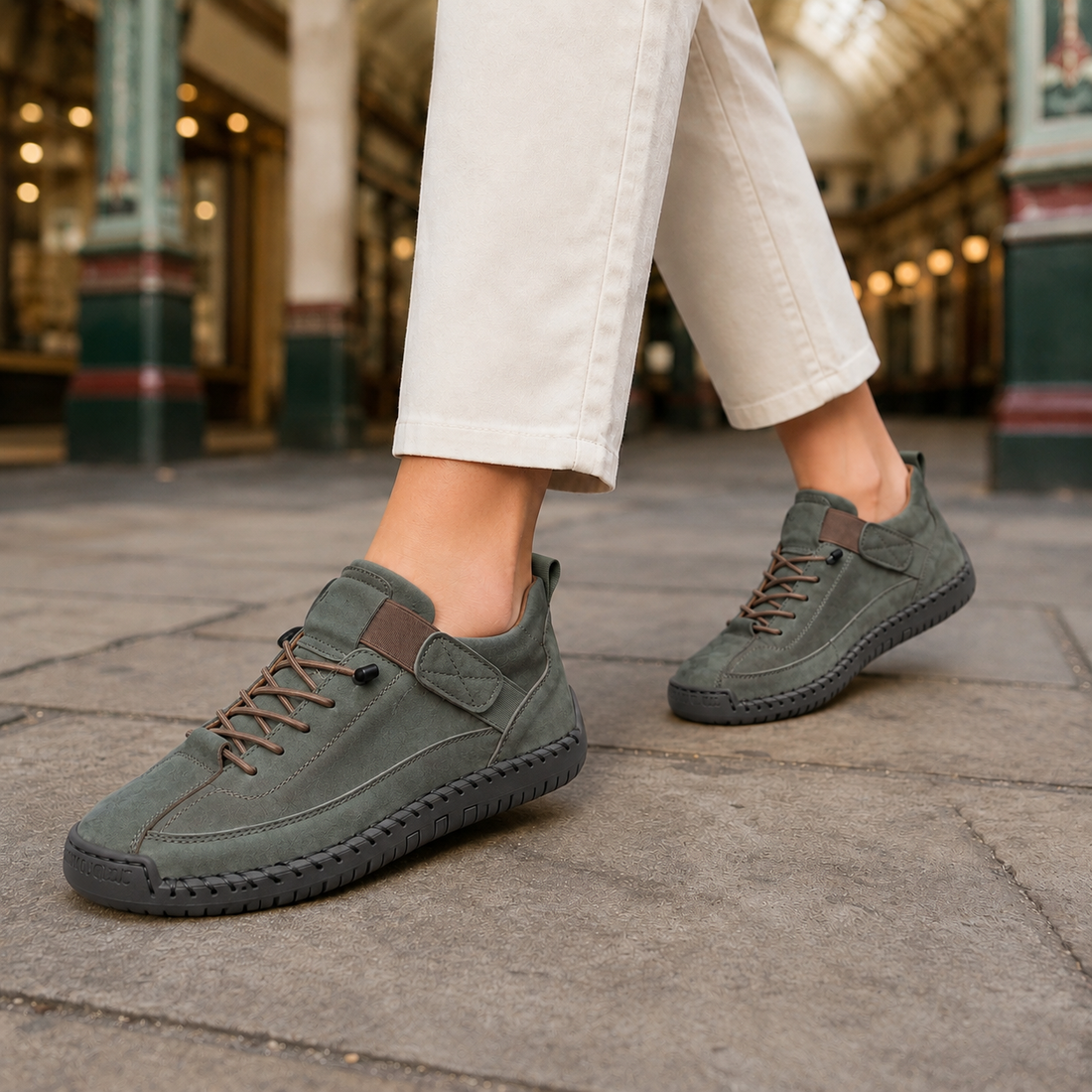 Fontana Orthopedic Sneakers - Green