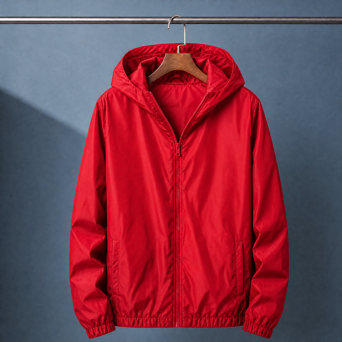 Joseph-Flynn Hooded Jacket - Red