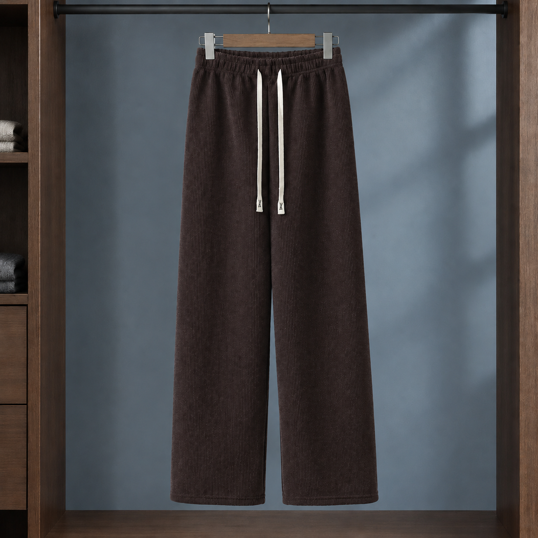 Renata-Kate Wide-Leg Pants - Brown Little