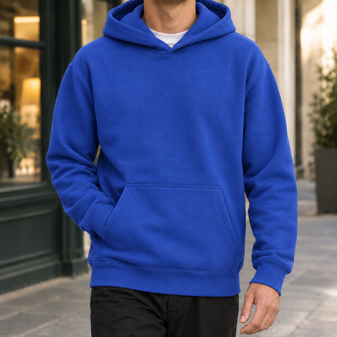 Jason Pullover Hoodie - Blue