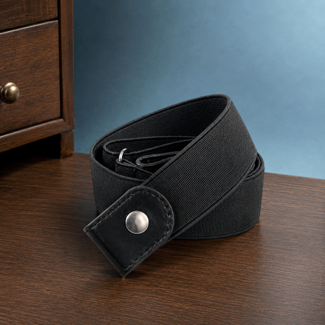 Altieri Elastic Belt - Black