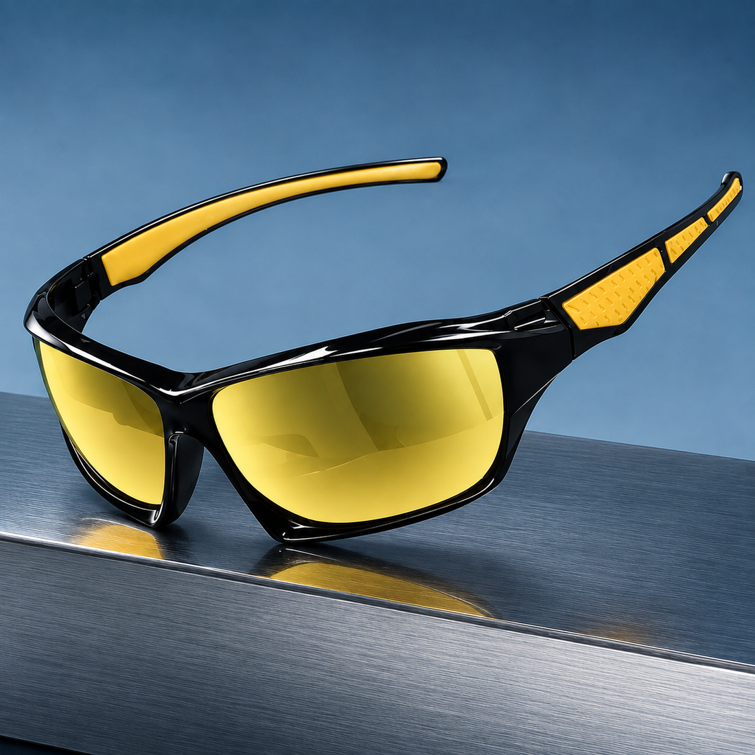 Ezra Polarized Sunglasses - Yellow