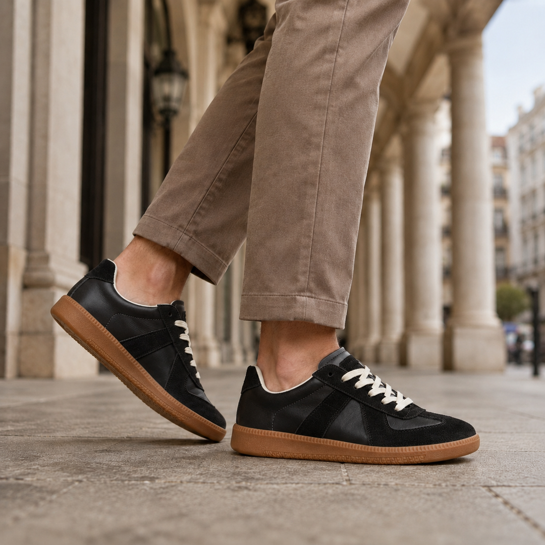 Bartoli Suede Sneakers - Black