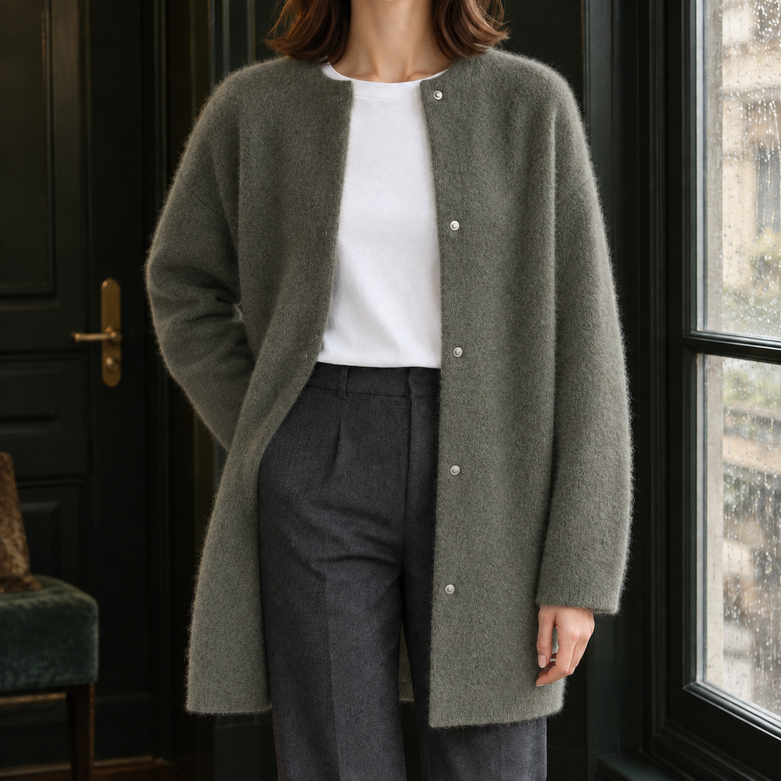 Gemma-Jane Brushed Cardigan - As Pictured