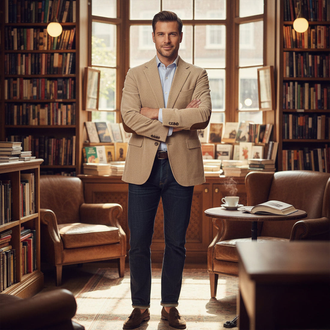 Harland Corduroy Blazer