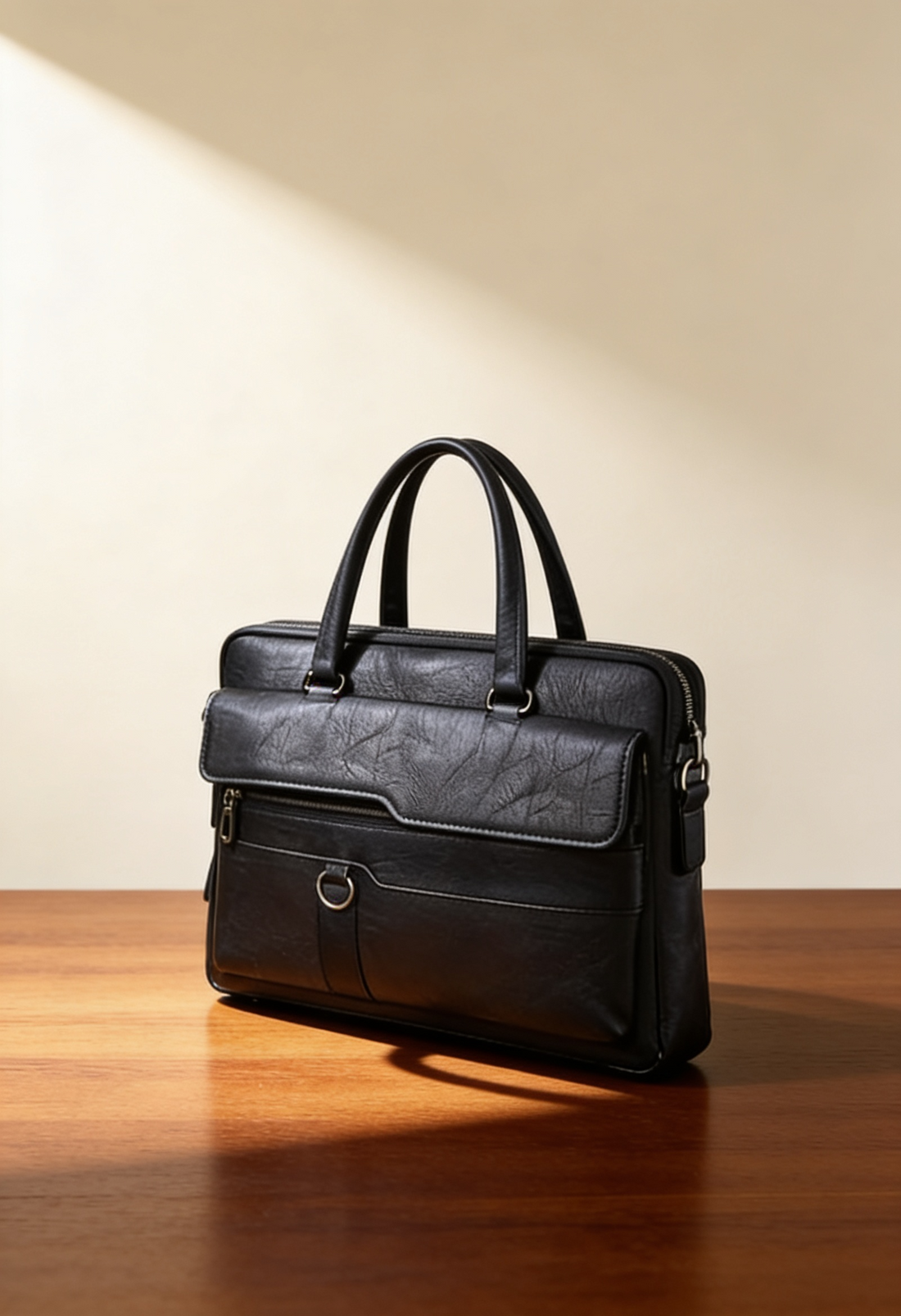 Zurich Leather Briefcase Bag