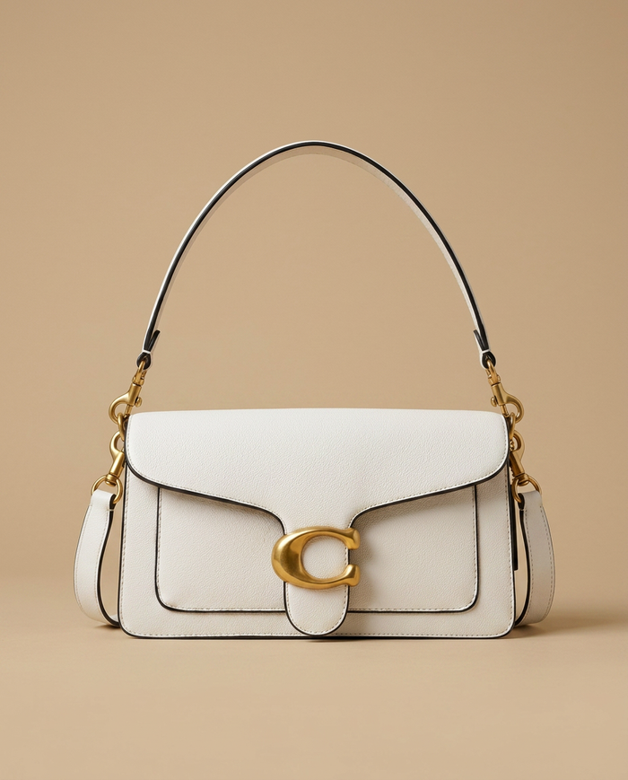 Corvenne Turn Lock Flap Bag