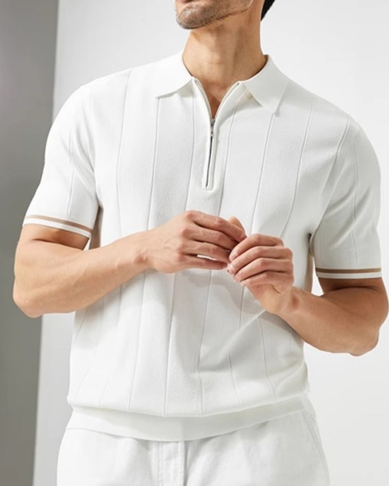Oviedo Ribbed Polo Shirt
