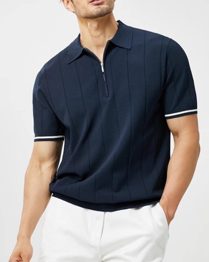 Oviedo Ribbed Polo Shirt