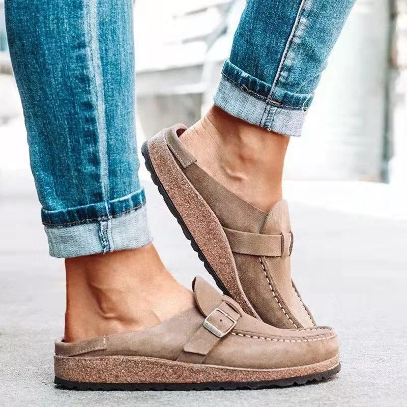 Sablewood Suede Clogs
