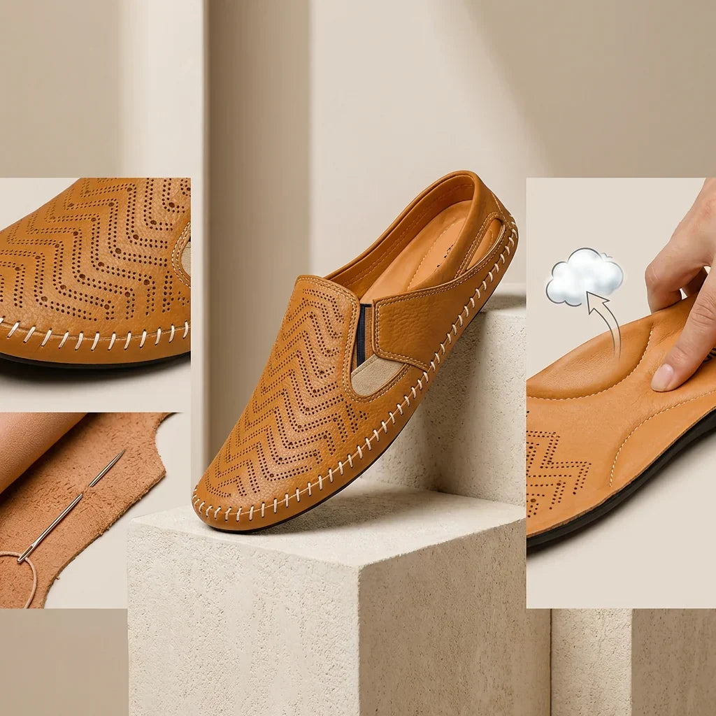 Varenna Leather Sandals