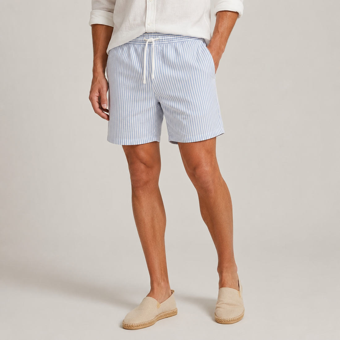 Barbados Striped Swim Shorts
