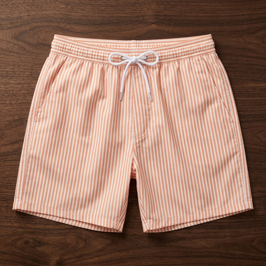 Calvi Stripe Swim Shorts