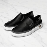 Como Leather Slip-Ons