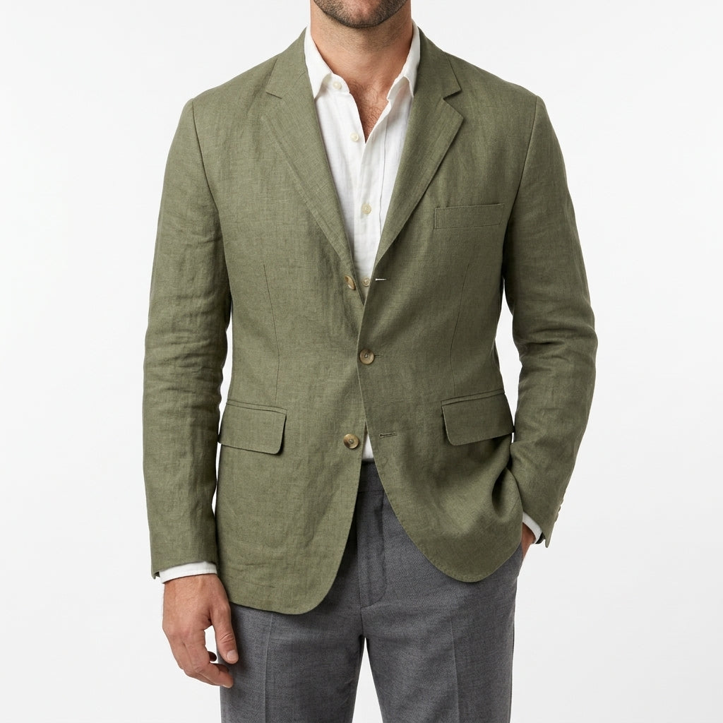Montague Linen Blazer