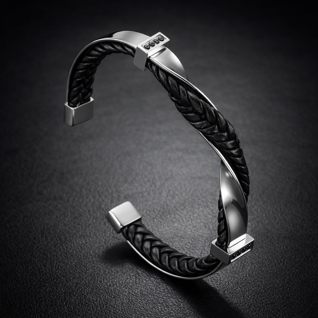 Aldric Leather Cuff
