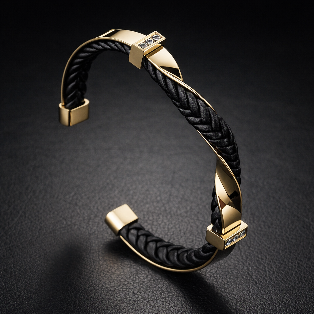 Aldric Leather Cuff
