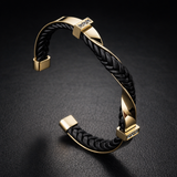 Aldric Leather Cuff