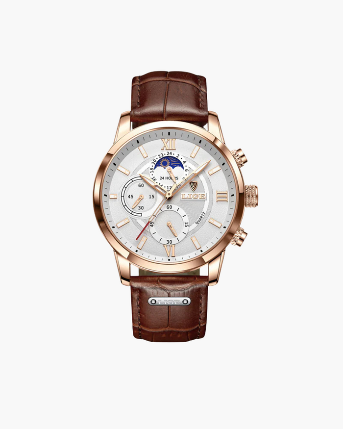 Valmont Leather Watch