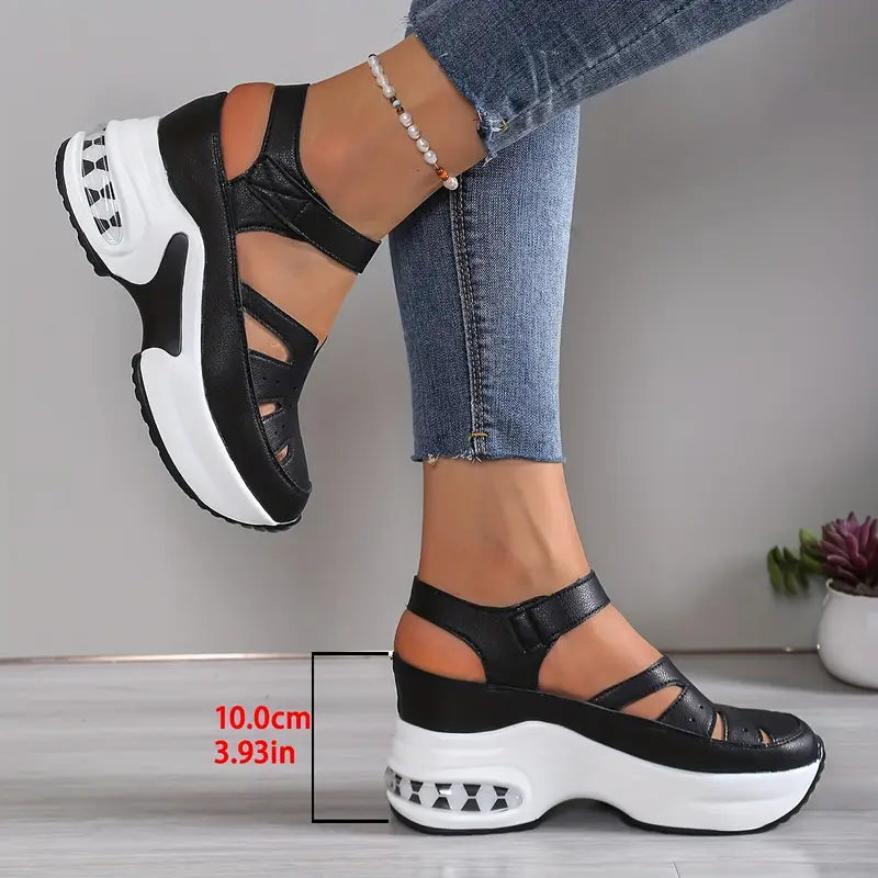 Provence Wedge Sandals