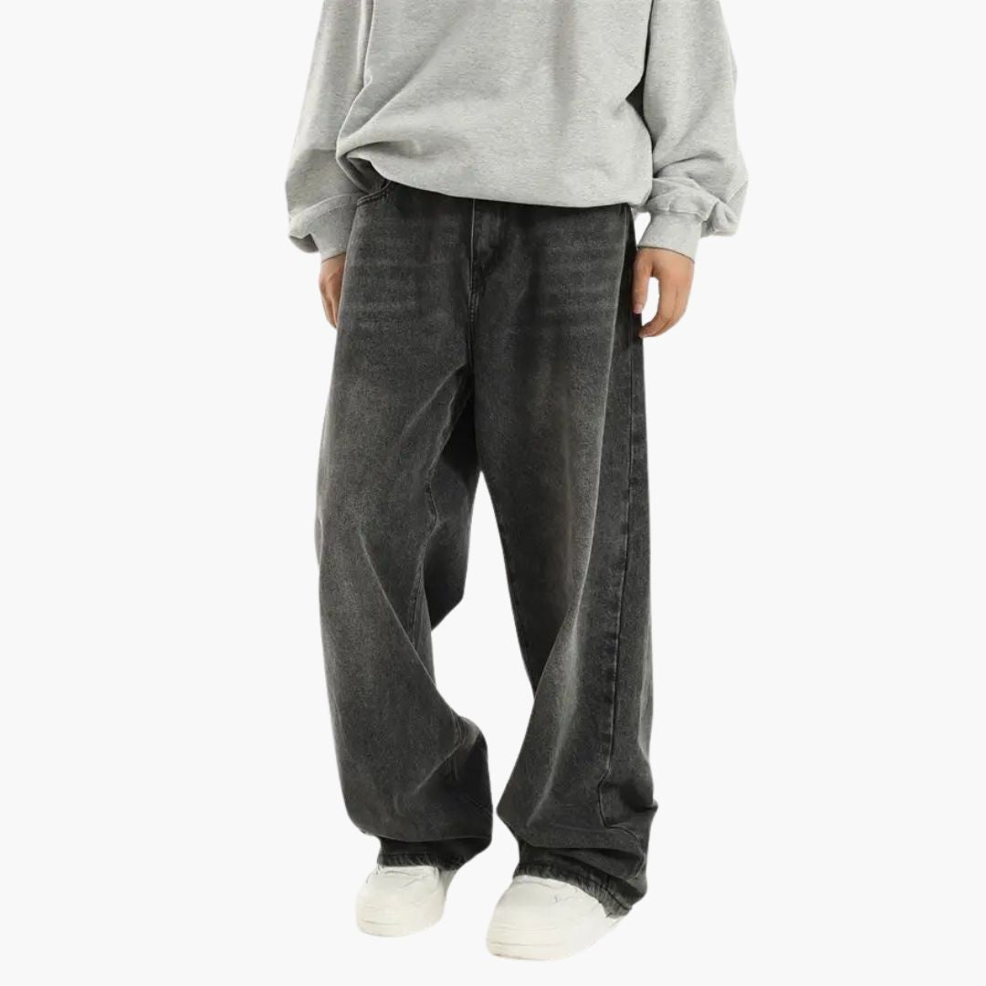 Fulton Wide-Leg Denim