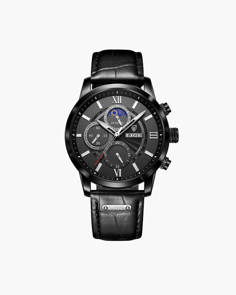 Valmont Leather Watch