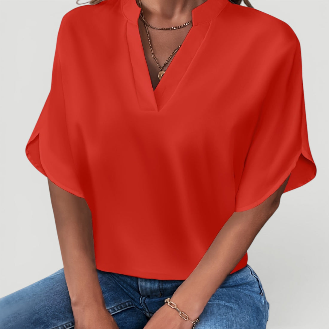Salerno Short Sleeve Blouse