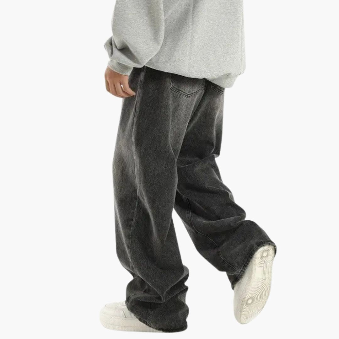 Fulton Wide-Leg Denim