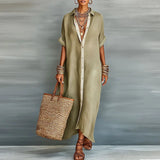 Paloma Collared Maxi Dress