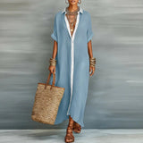 Paloma Collared Maxi Dress