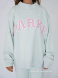 Mint with Pink Letters