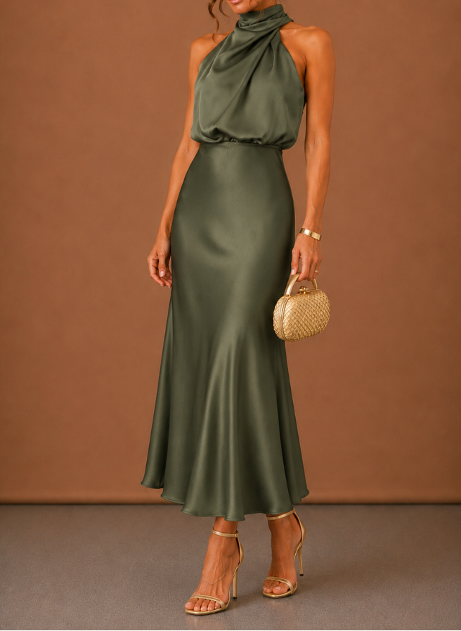 Anabelle Halter Maxi Dress