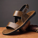 Amalfi Leather Fisherman Sandals