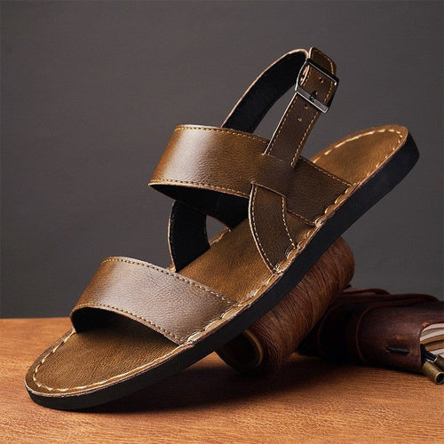 Amalfi Leather Fisherman Sandals