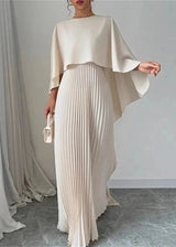 Isadora Cape Maxi Dress