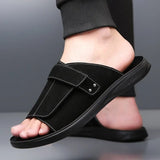 Seacliff Suede Slides