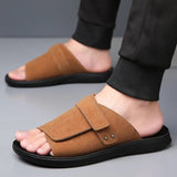 Seacliff Suede Slides