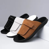 Seacliff Suede Slides